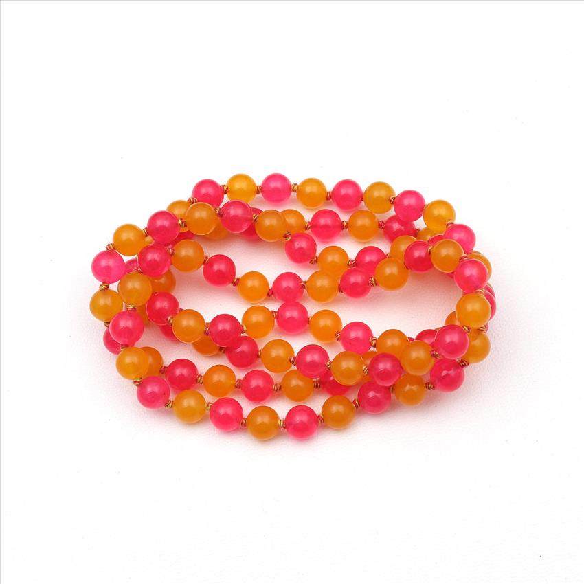 Druzy, Jade Gemstone Beaded Charm Necklace Handmade Knotted Necklace Mala Beads Jewelry (B8N-37)