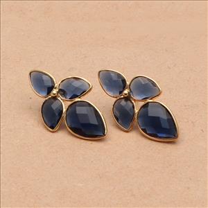 Amazing Gemstone Earrings, Gold Plated Jewelry, Multi Gemstone, Studs Earrings, Handmade Finding Earrings Jewelry (EJ-2988)