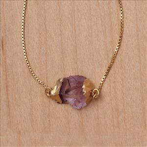 Moonstone, Citrine Gemstone Attractive Adjustable Bracelet Slider Stacking With Cubic Zircon Bracelets Handmade Jewelry Supplies (EJ-2594)